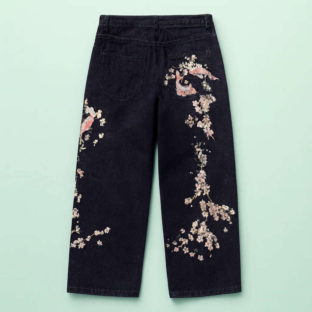 Y2k Jeans Back Pocket Design - image 1
