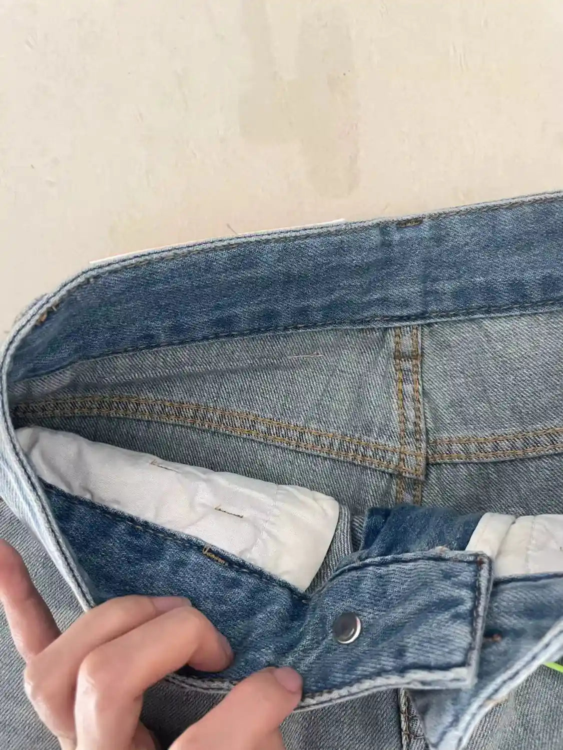 Low Rise Baggy Jeans Y2k – Bild 4