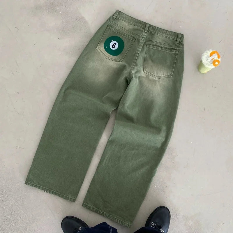 Vintage Baggy Jeans Y2k – Bild 2