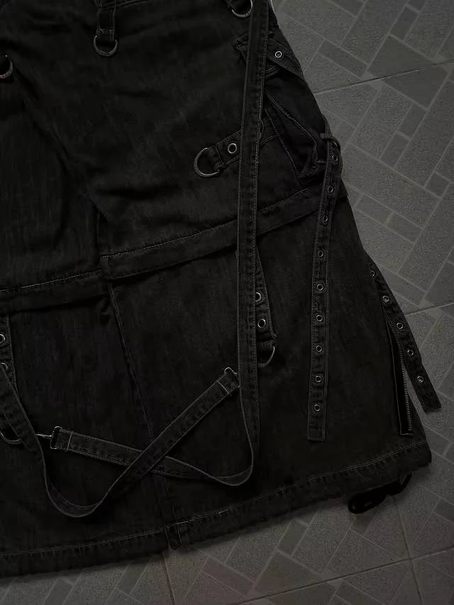Y2k Washed Blue Jeans – Bild 5