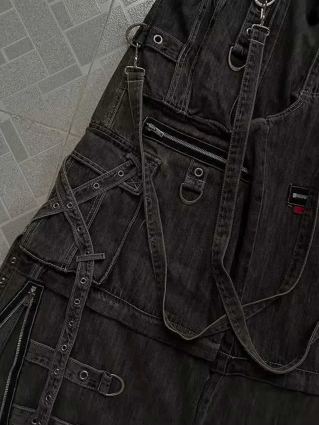 Y2k Washed Blue Jeans – Bild 6