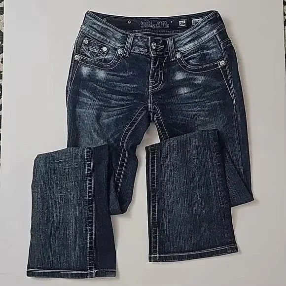Y2k Bootcut Jeans Women – Bild 4