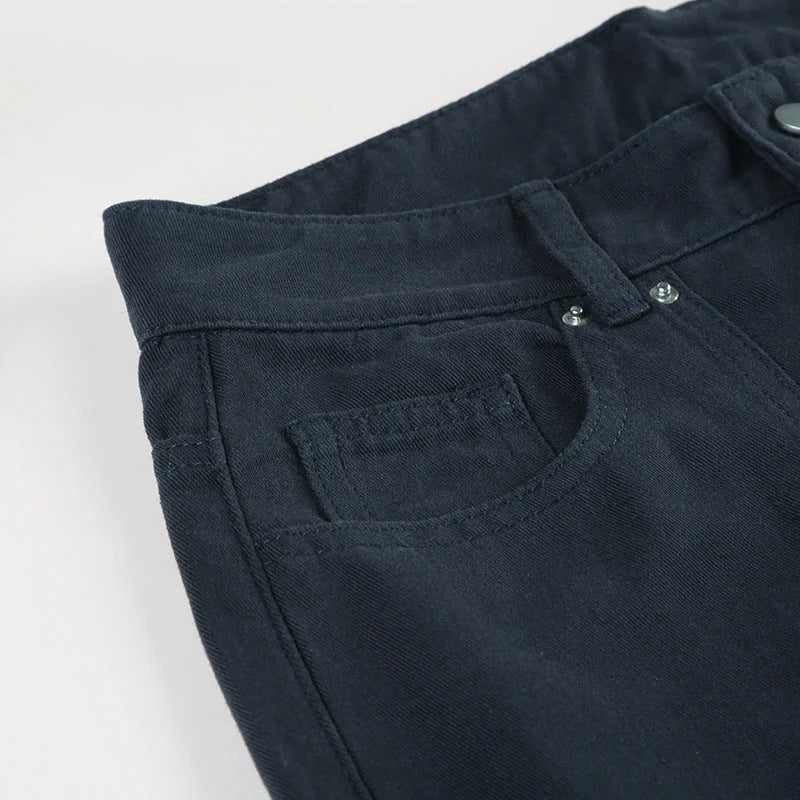 Low Waist Bootcut Jeans Y2k – Bild 5