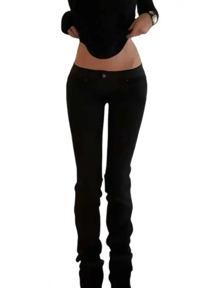 Y2k Bootcut Jeans – Bild 3