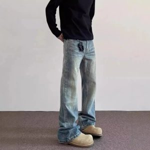 Bootcut Jeans Men Y2k