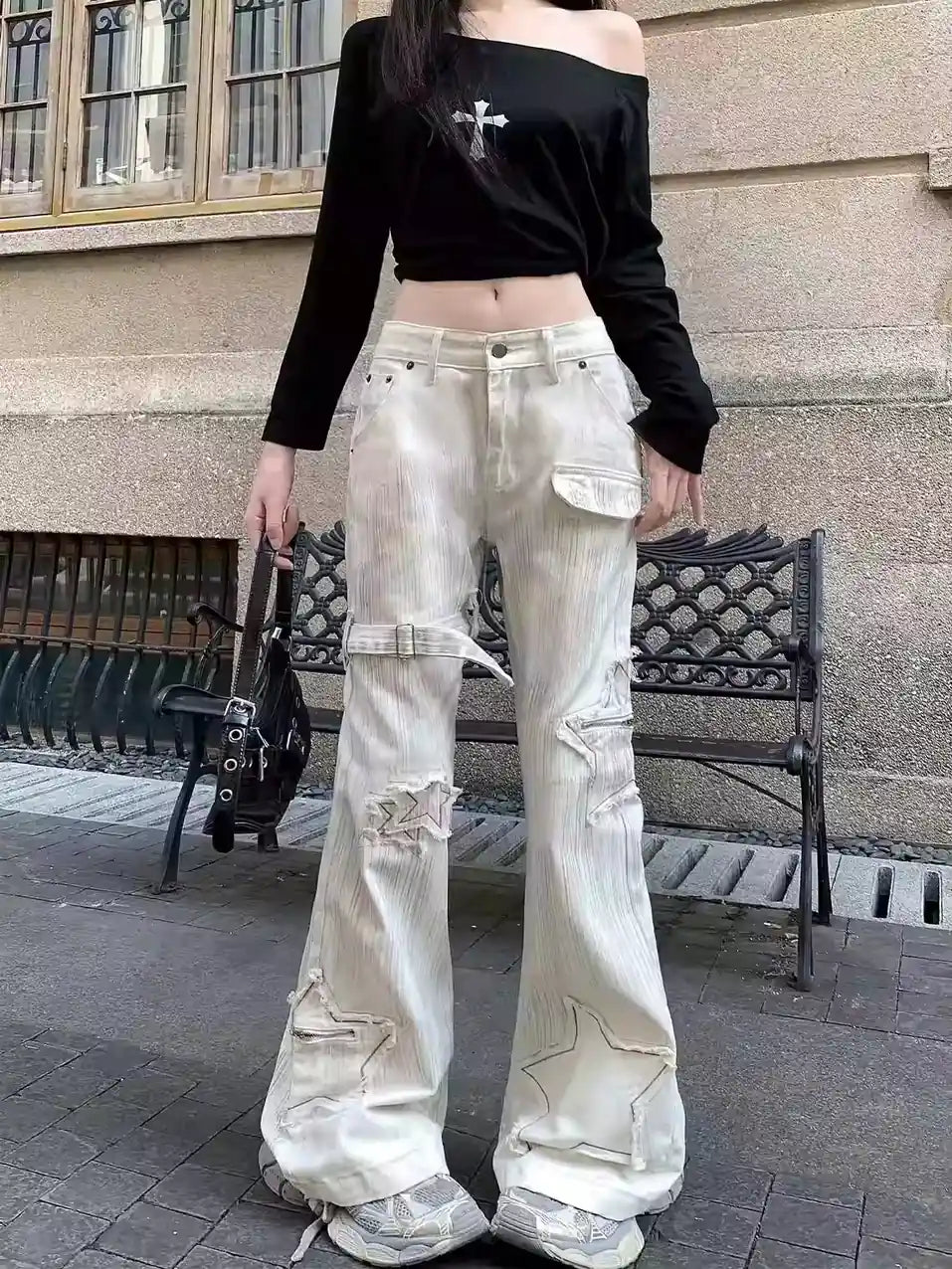 Cargo Jeans Y2k – Bild 4