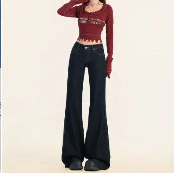 Dark Blue Y2k Jeans