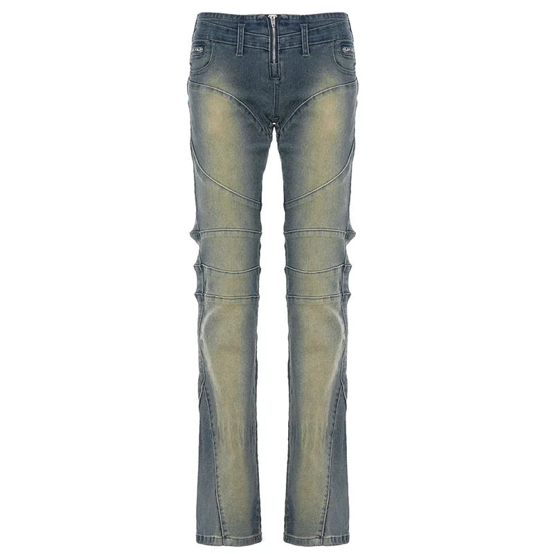 Denim Jeans Y2k – Bild 3