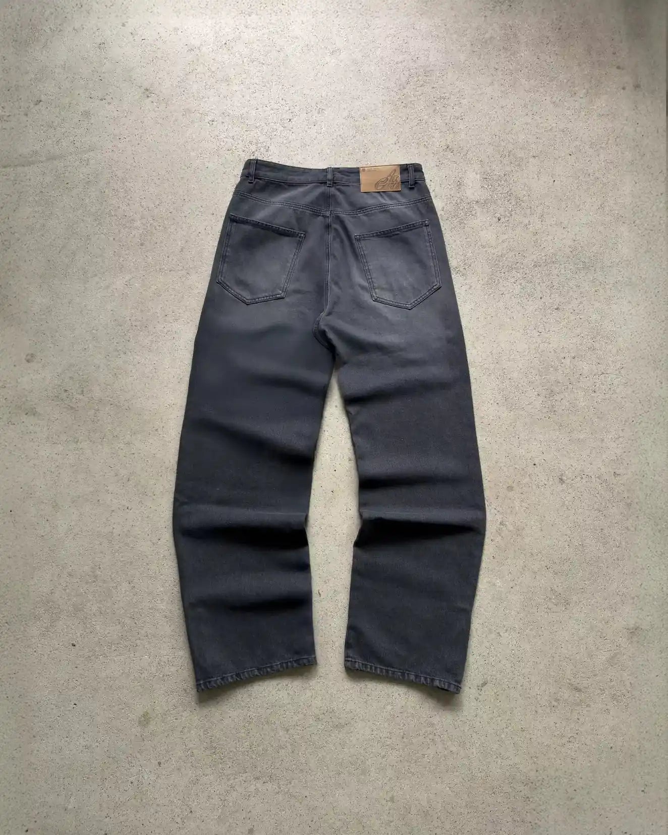 Embroidered Jeans Mens Y2k – Bild 4