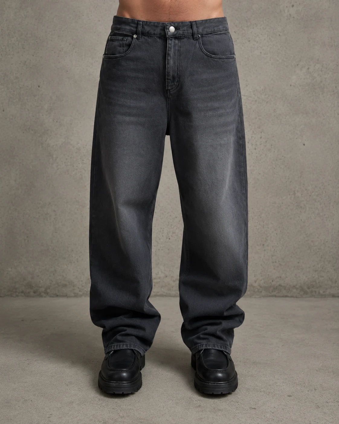Embroidered Jeans Mens Y2k