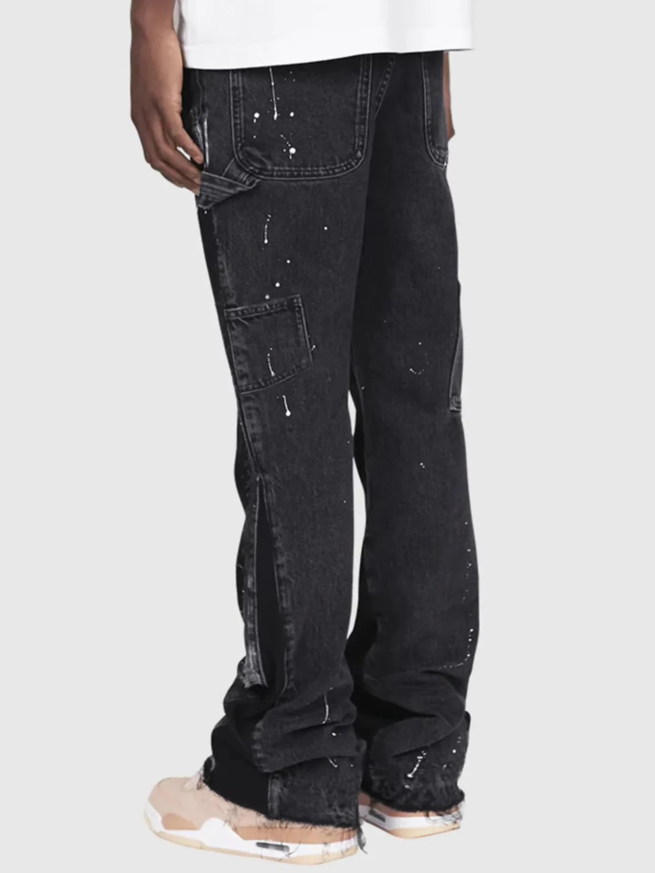 Flared Jeans Men Y2k – Bild 2