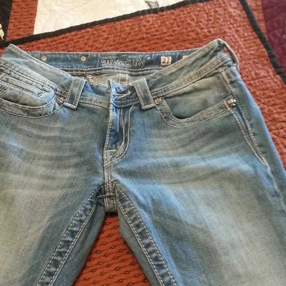 Low Waist Flare Jeans Y2k – Bild 3