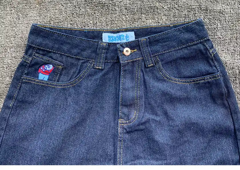 Y2k Graphic Jeans – Bild 4