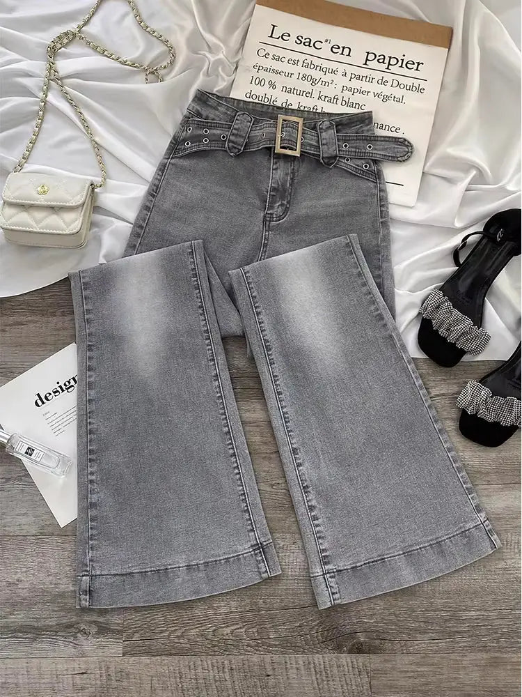 Grey Y2k Jeans – Bild 6