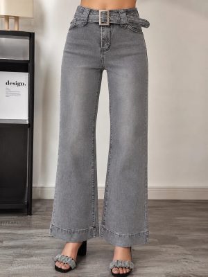 Grey Y2k Jeans