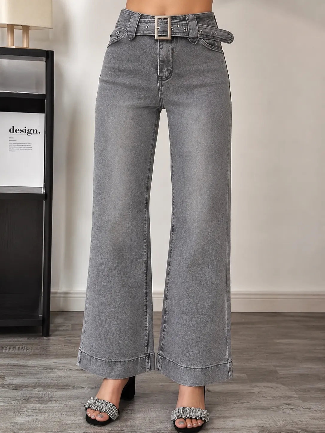 Grey Y2k Jeans