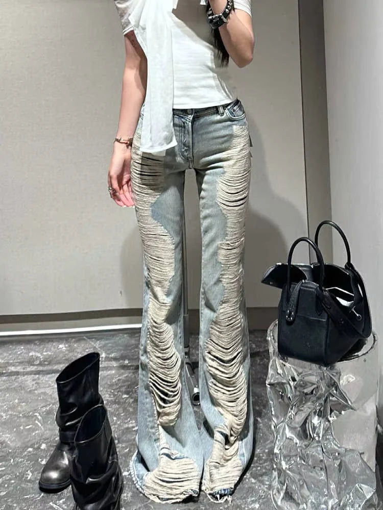 Grunge Y2k Jeans – Bild 3