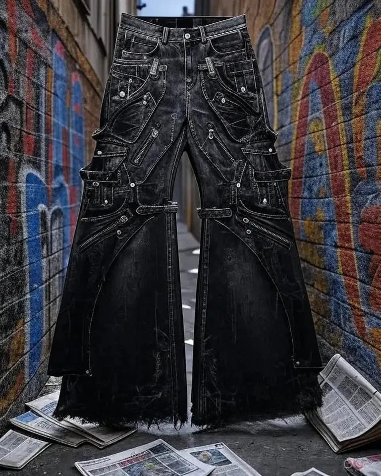 Y2k Harajuku Jeans – Bild 3