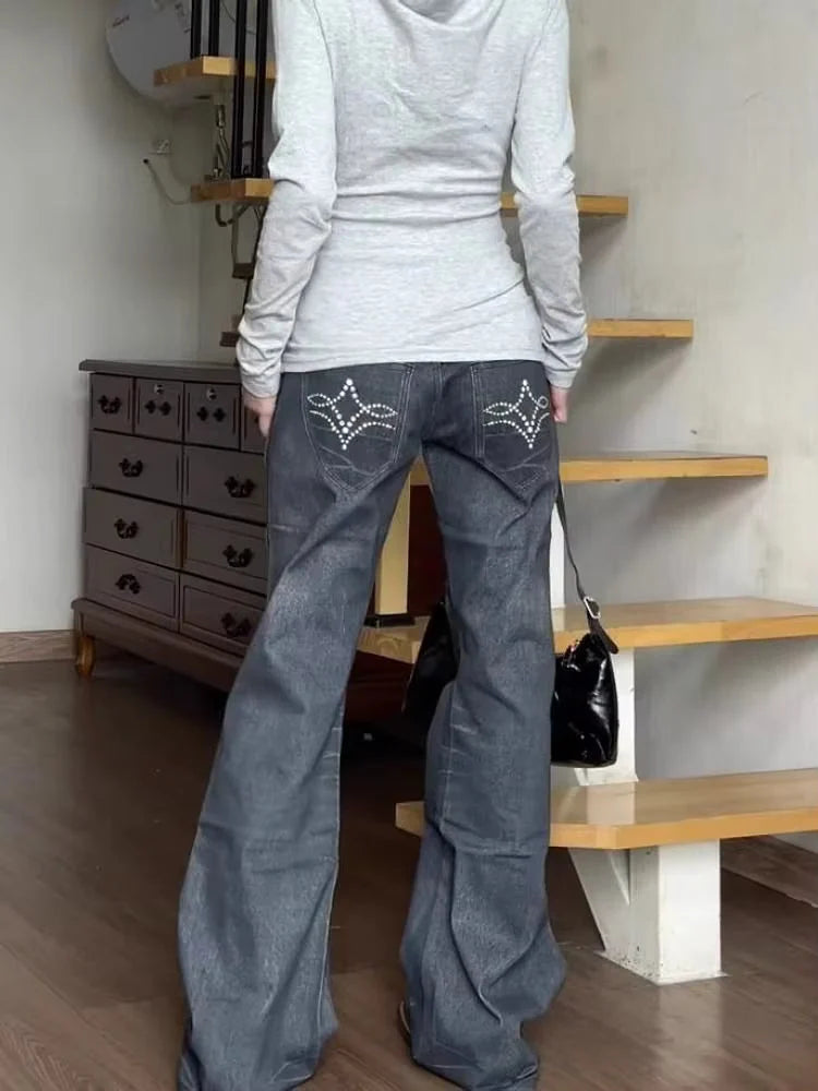 Vintage Y2k Low Rise Jeans – Bild 3