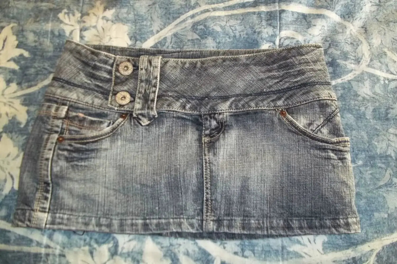 Mini Skirt Jeans Y2k – Bild 3