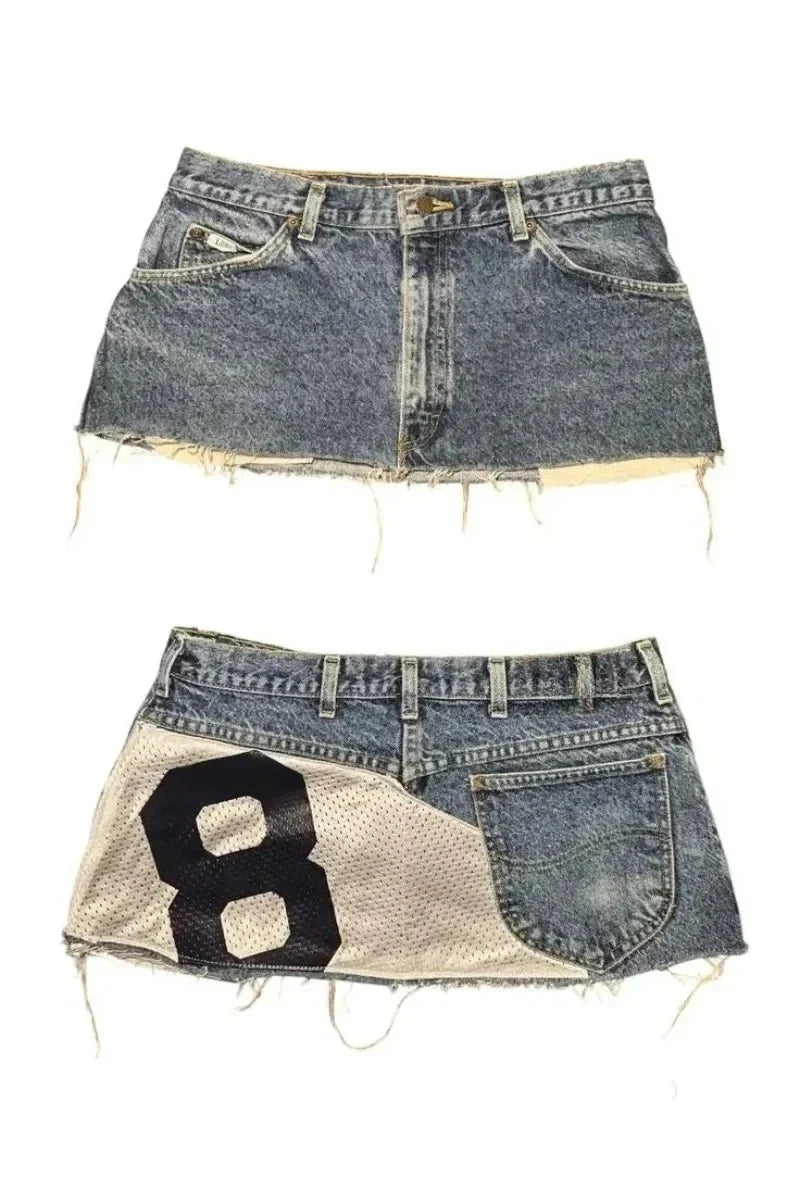 Y2k Jean Skirt – Bild 2