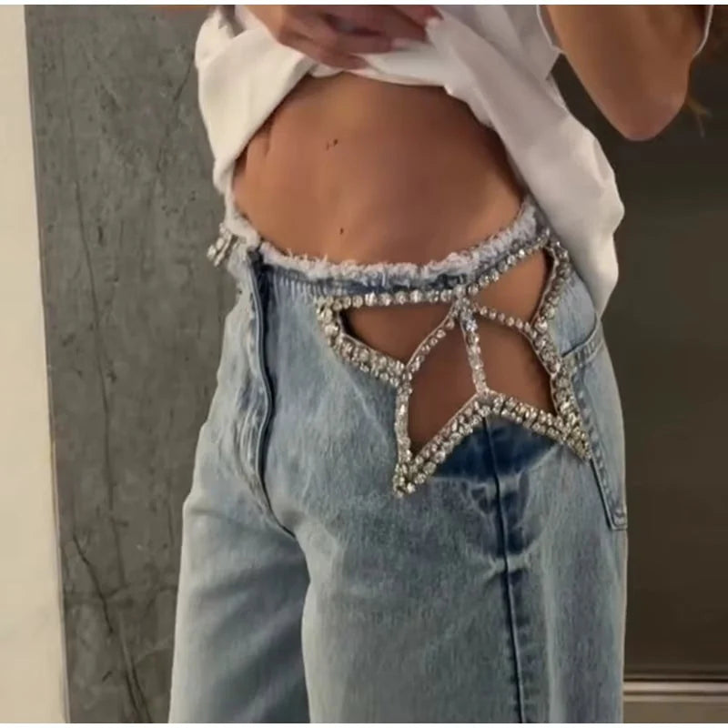 Y2k Thong Jeans – Bild 2