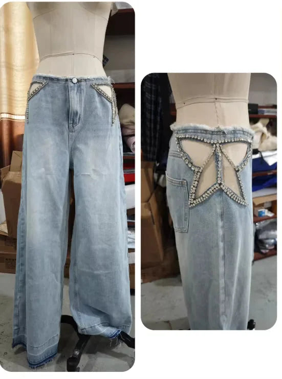Y2k Thong Jeans – Bild 8