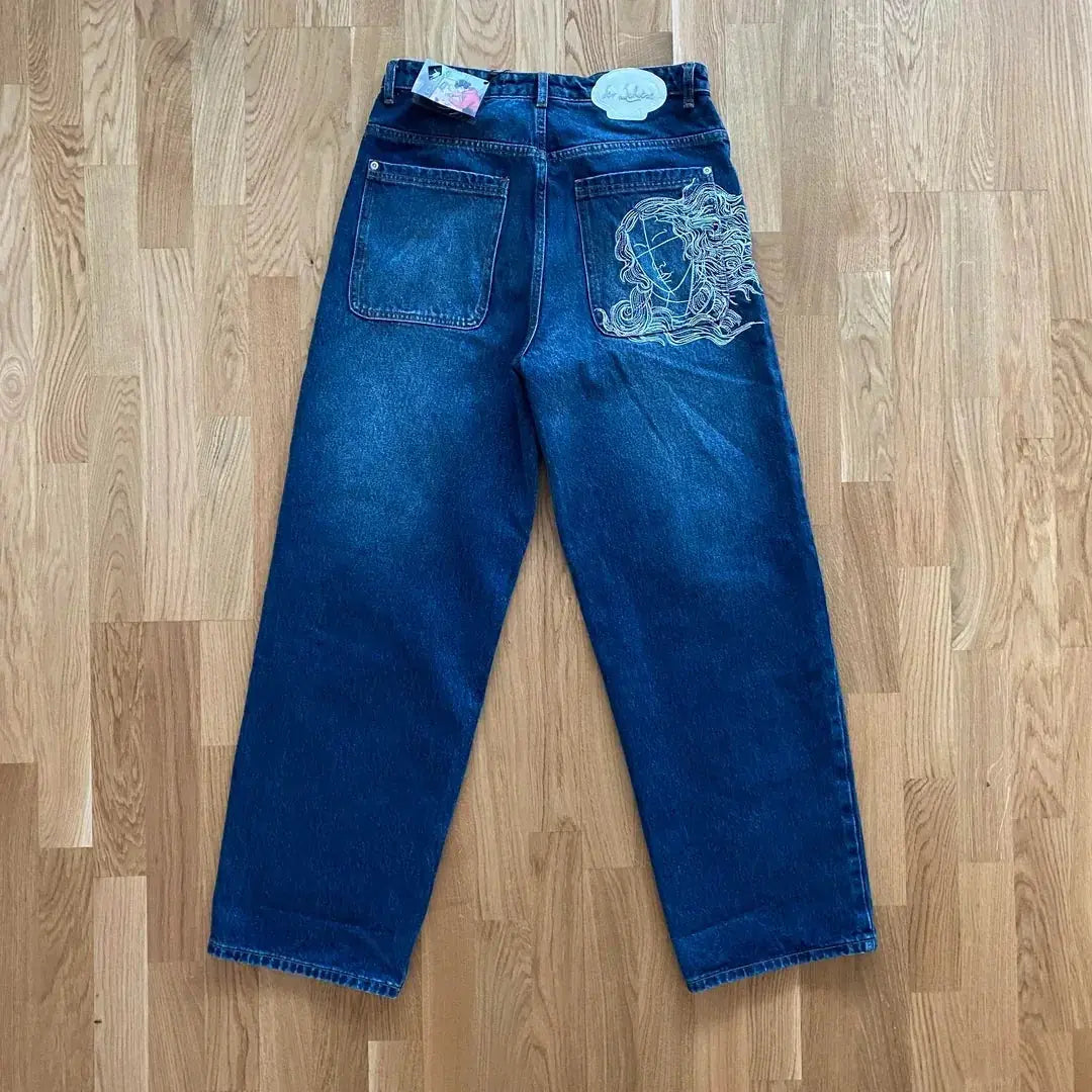 Y2k Washed Jeans – Bild 2