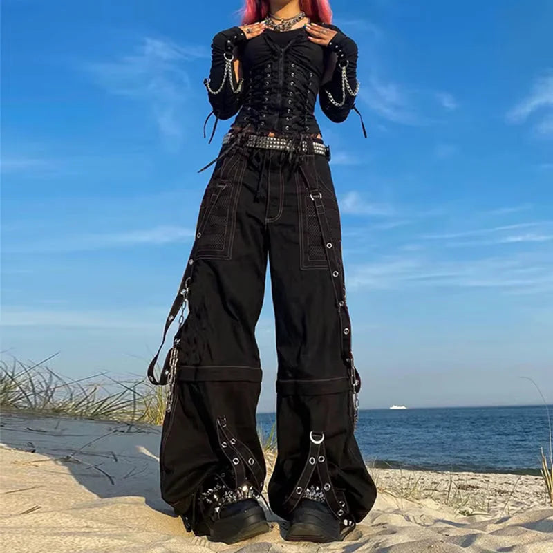 Y2k Baggy Cargo Jeans