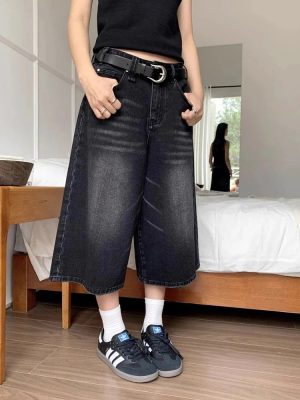 Y2k Baggy Jean Shorts