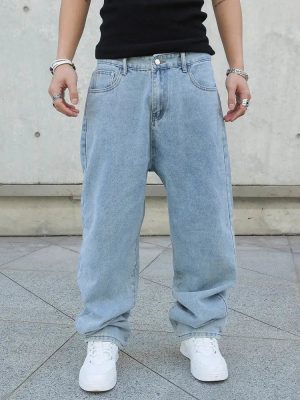 Y2k Baggy Jeans Herren