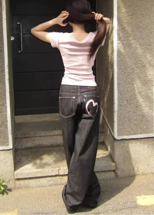 Y2k Hosen Damen