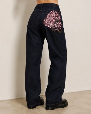 Y2k Jeans With Designs