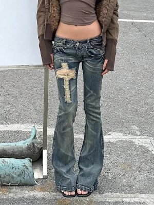 Y2k Jeans Women's Low Rise