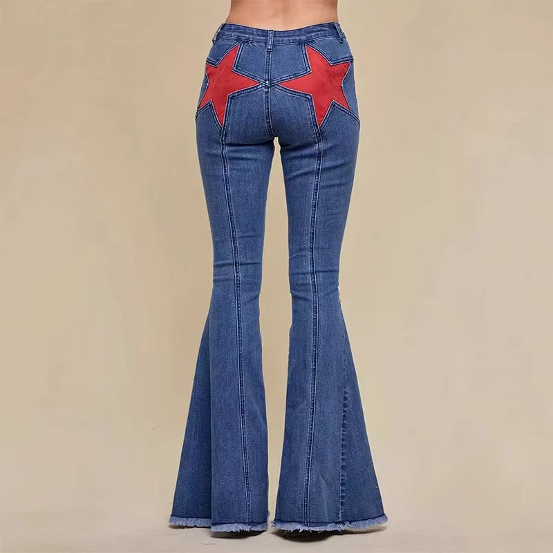Y2k Patchwork Jeans