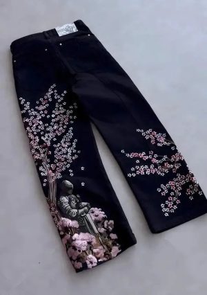 Y2k Wide Leg Jeans Men